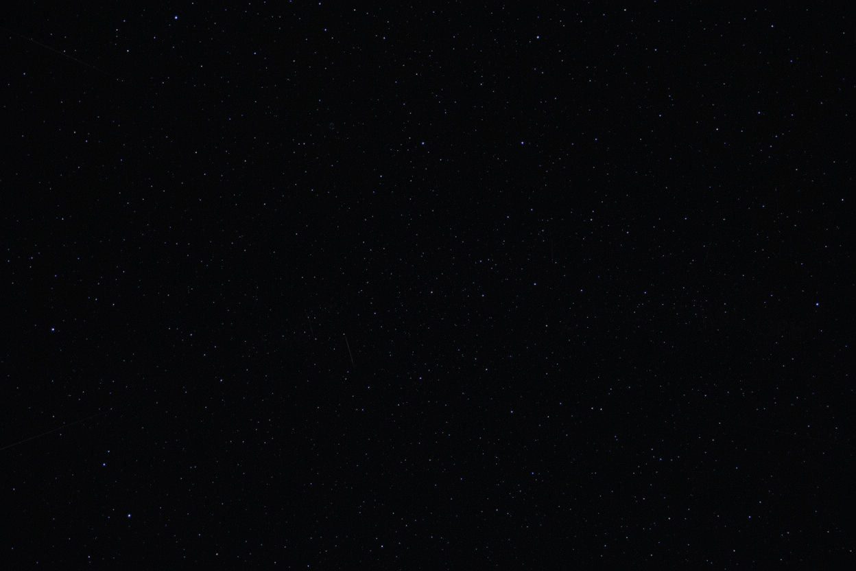 very dark space with stars